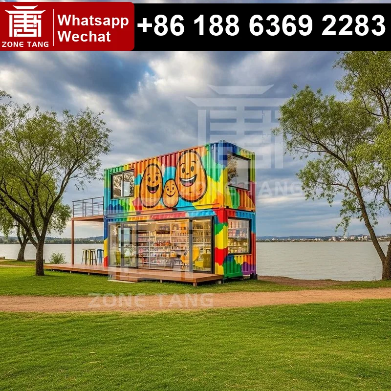 

Accommodation 40ft Container House Leak Proof Container Home Two Bedroom Container House Mobility Low Cost Container House