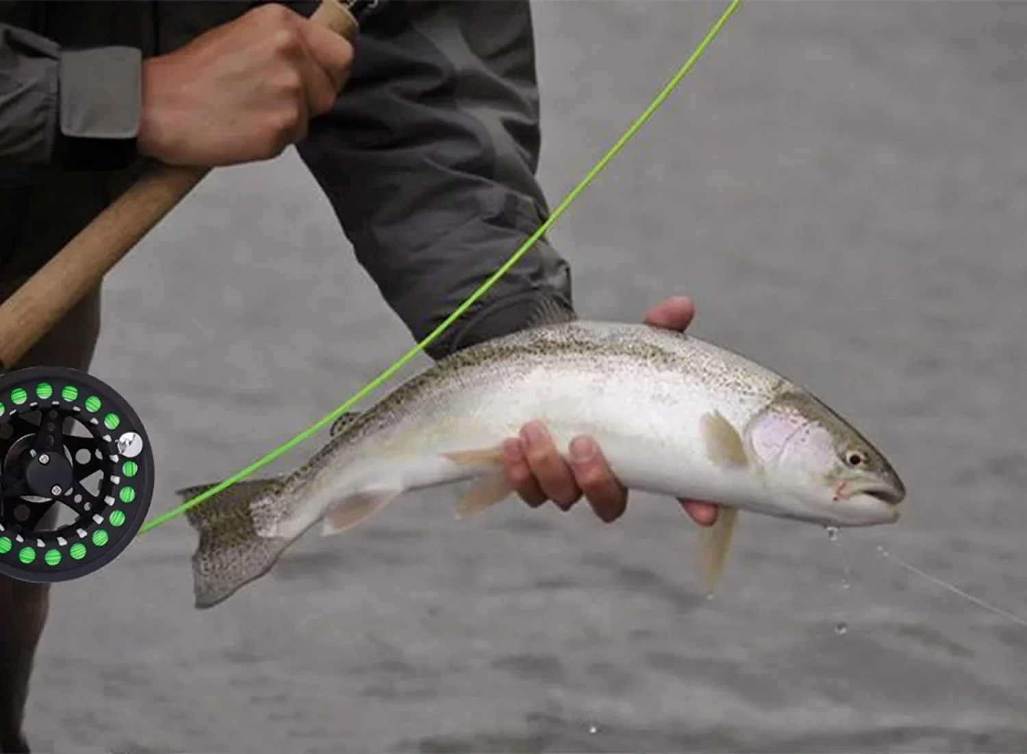 Original brand new！Hot Sale Portable Fly Fishing Rod Set 2.4 Meters High Carbon Combination