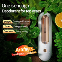 99.7% Sterilization Rate Long-Lasting Odor Removal 10-Year Deodorant Two-Gear Mode Advanced Refrigerator Deodorizer for Freshnes