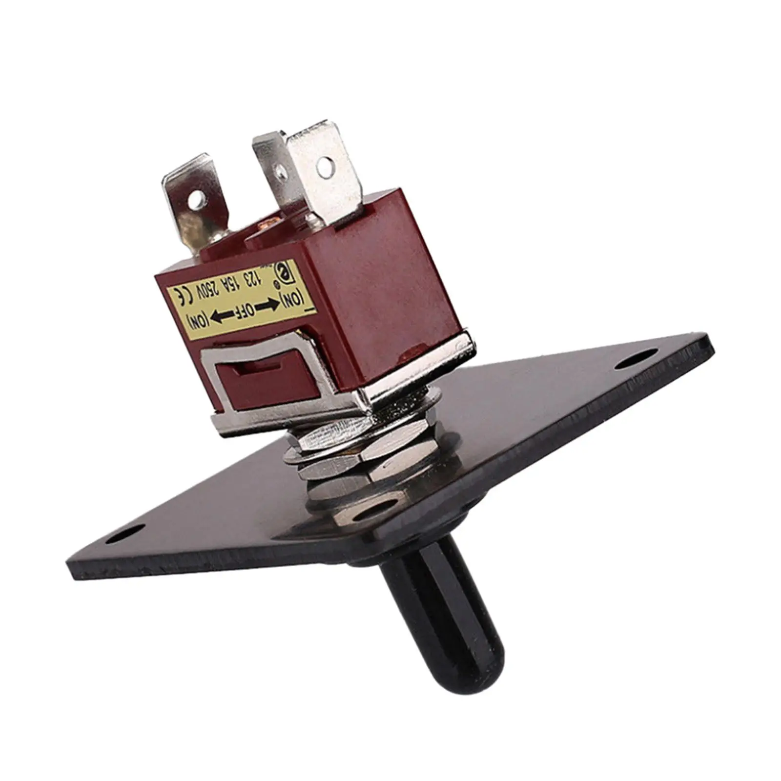 

Black Aluminum Alloy Boat Toggle Switch 3 Position Momentary Panel for Marine Trim Tab Setting