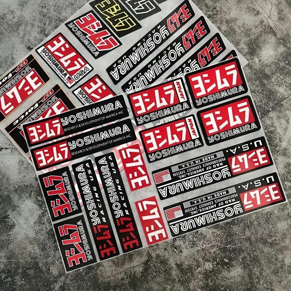 Reflective Motorcycle Body Fuel Tank Helmet Stickers Vinyl Moto Decal Accessories for Z900 Tenere 700 TRK 502 PCX125 Yoshimura