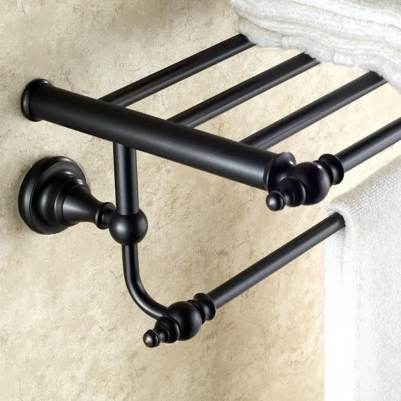 Bathroom Hardware Set Oil Rubbed Bronze Robe Hook Towel Rail Rack Bar Shelf Paper Holder Toothbrush Holder Bathroom Accessories