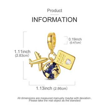 10 best sales Travel charm - №4