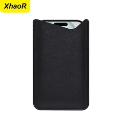 Universal Simple Men's Soft Phone Bag for iPhone 15 14 13 Pro Max Business Pouch for Samsung Xiaomi Portable Skin Clutch Holster