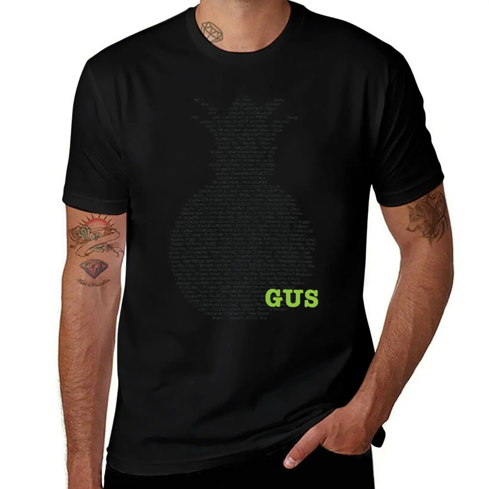 

Gus's Nicknames 2 (Psych) T-Shirt t shirts for man graphic vintage men t shirt cotton 100% T-Shirt