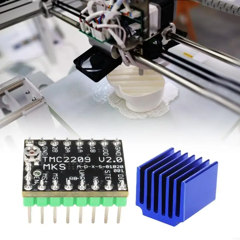 

TMC2209 Quiet Stepper Motor Driver Module For 3D Printer With Good Heat Dissipation And Control F19E