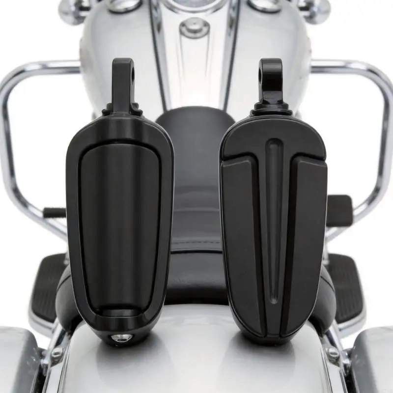 M76E Universal-Motorrad-Fußstütze, rutschfest, stoßdämpfend, für Langstreckenfahrten – Detail 2