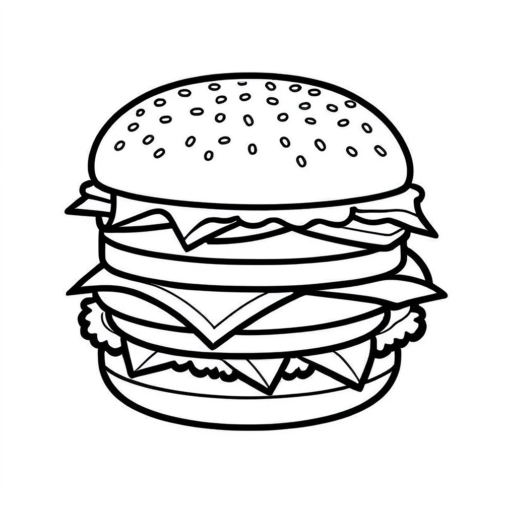 FOOD Bold-easy Patterns Coloring Book for Adults Cute Drawing Book Perfect Gift for Party and Birthday