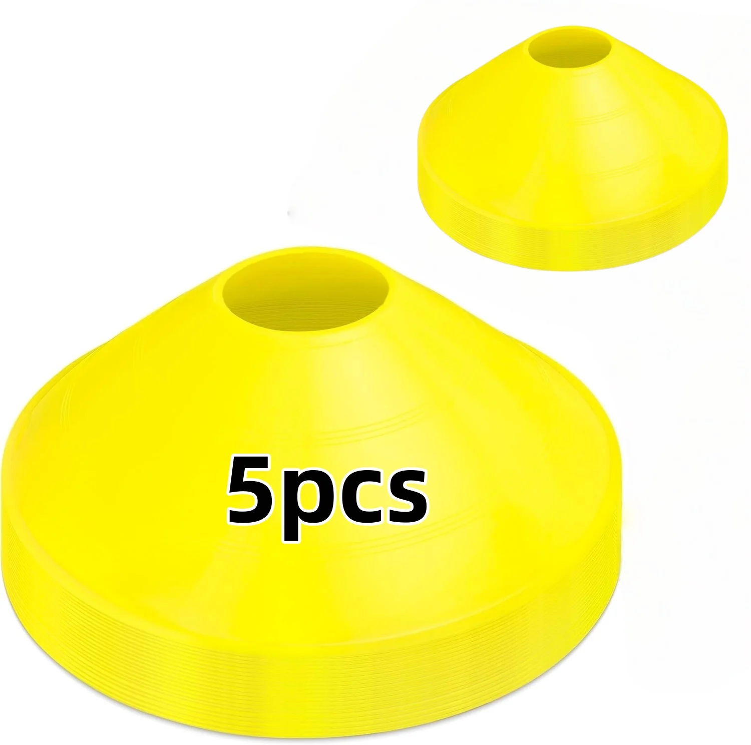 

5pcs football training cone Disc plate football plate agility practice Sign Dish Cones Outdoor Football Basketball Training