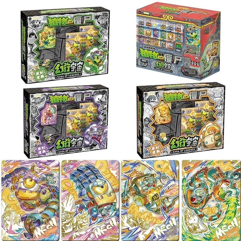 

Оригинальные коллекционные карточки KAOYU Plants Vs Zombies: Набор «Приключение в Фантомной Вселенной» – Игровые периферийные товары, коллекционные торговые карты