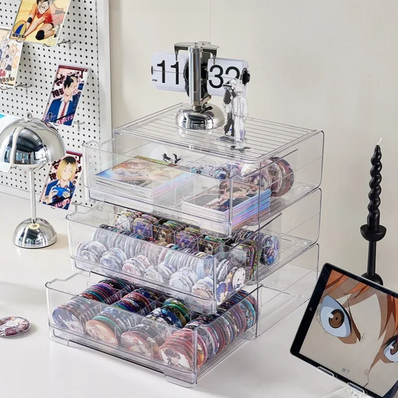 

Акриловый ящик для хранения карт, стеллаж для хранения, защита от пыли, для рабочего стола, фотографий