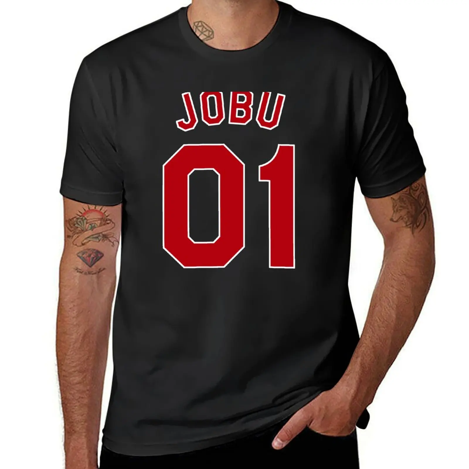 Jobu 01 T-Shirt sweat tees customs design your own boys animal print heavy weight t shirts for men