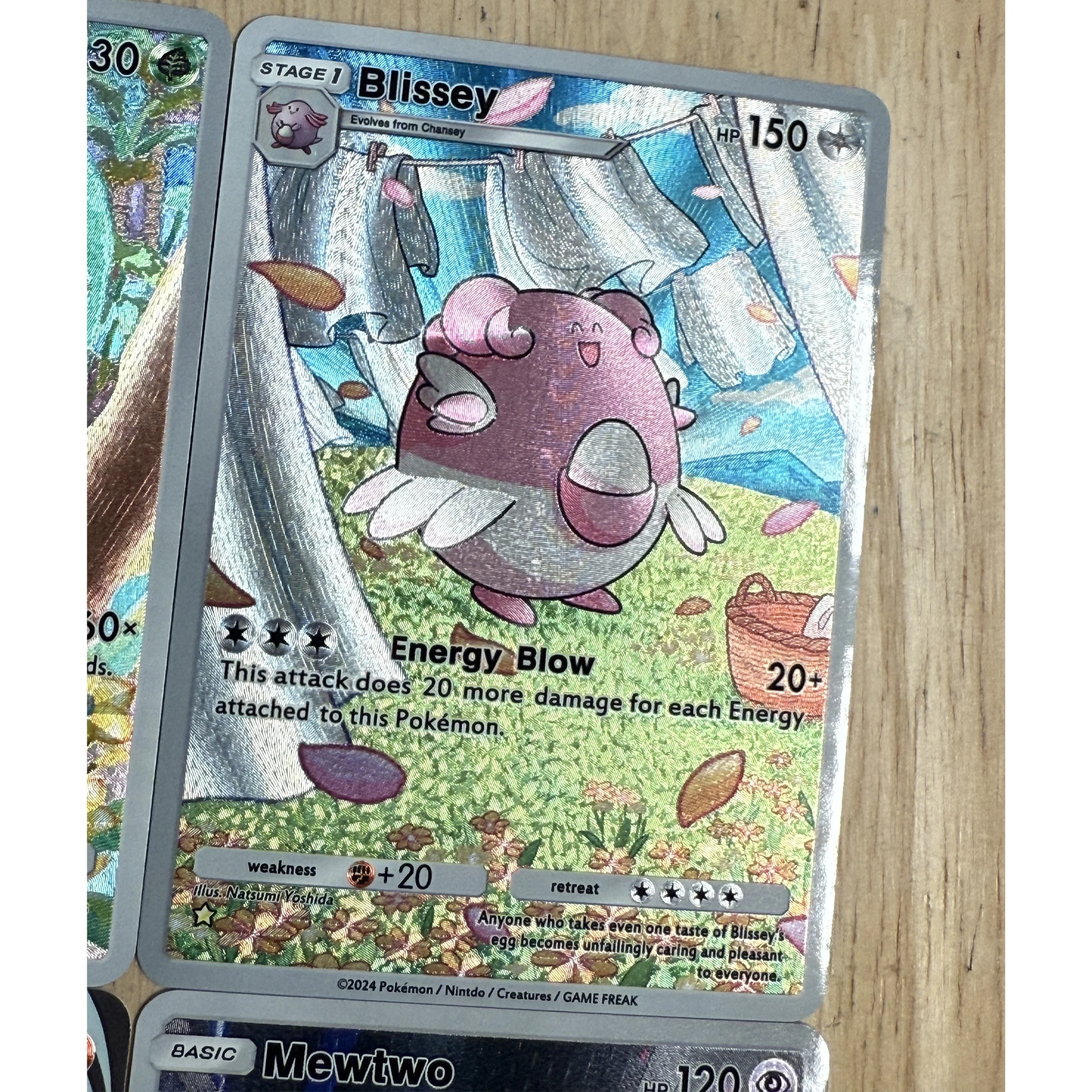 9 قطعة/المجموعة Ptcg Ho-Oh Mewtwo Clefairy Ampharos POCKET سلسلة الإنجليزية الملمس بطاقة فلاش لعبة كلاسيكية أنيمي جمع بطاقات لعبة #4