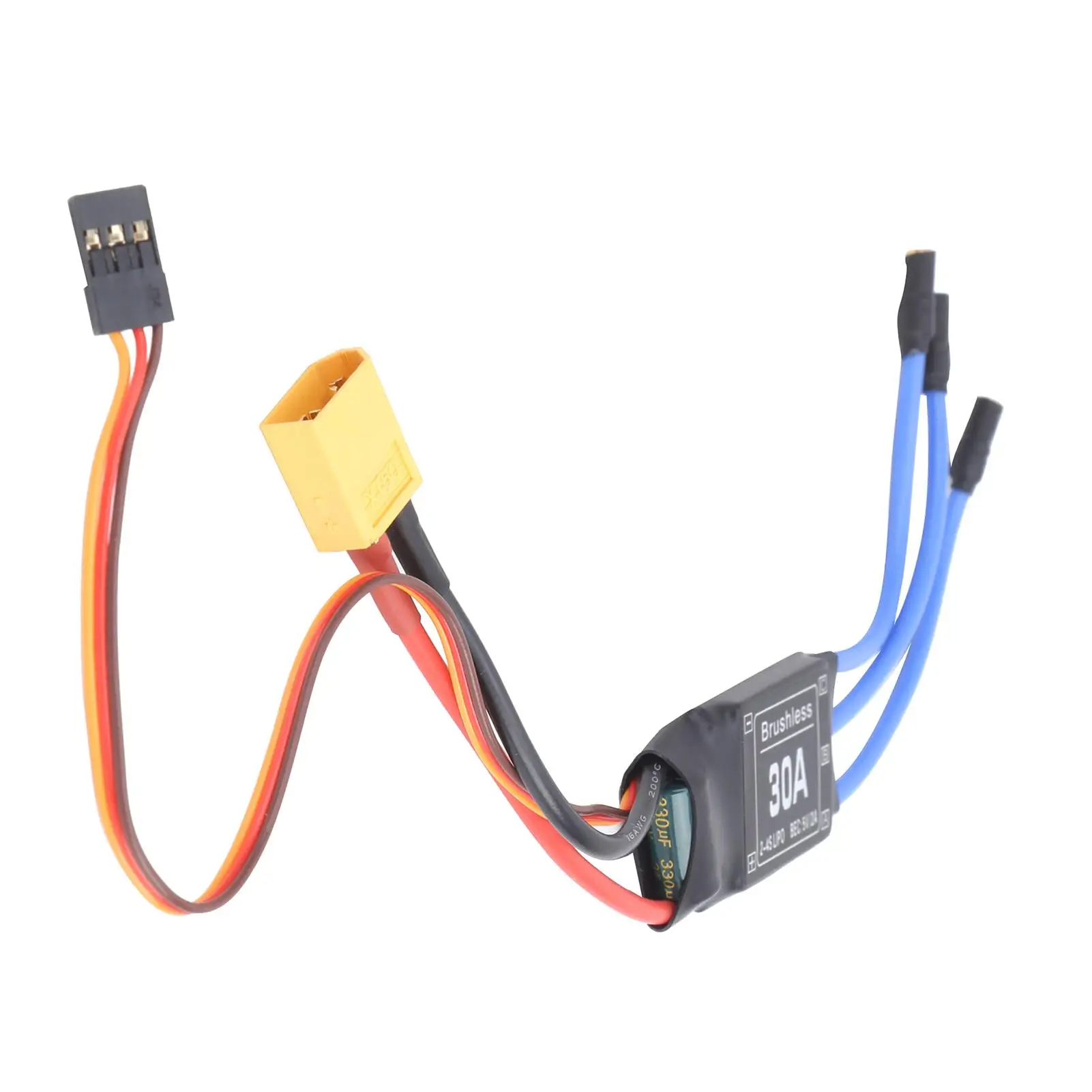 30 Brushless ESC XT60 for rc Drone Helicopter - High-Performance  Controller for FPV