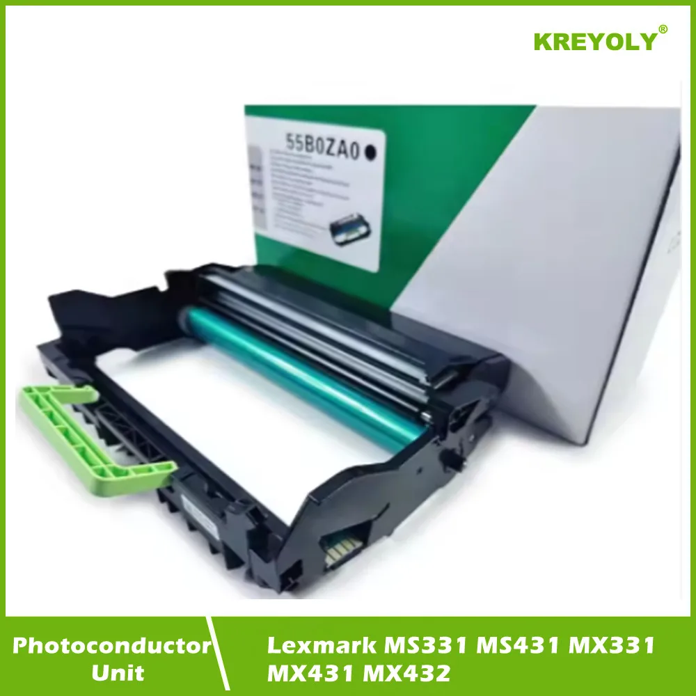 

Compatible New 55B0ZA0 Photoconductor Unit for Lexmark MS331 MS431 MX331 MX431 MX432 Black Imaging Unit Drum Unit