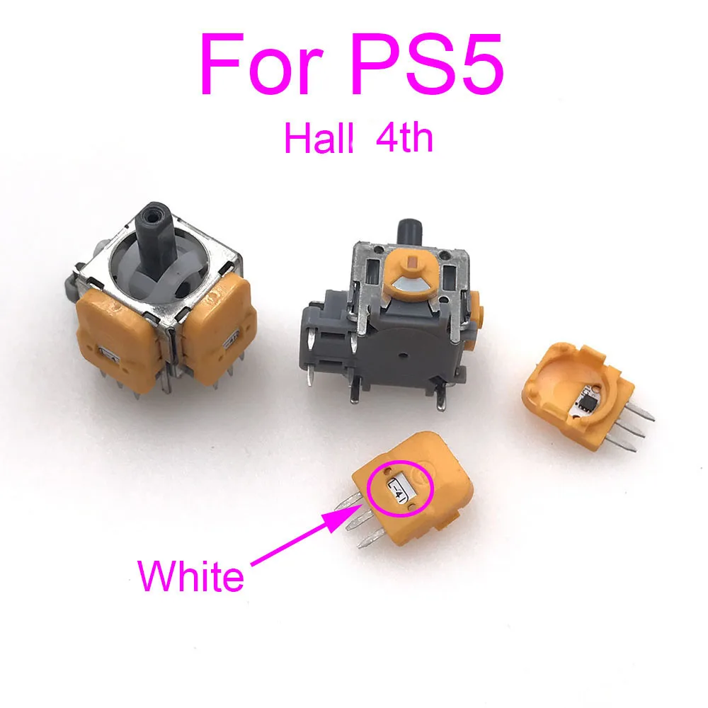 20PCS For PS4 DS4 Play Station5 High Precision Optimized Version PS5 TMR  HALL Effect Analog Joystick Anti-drift No Jitter&Delay