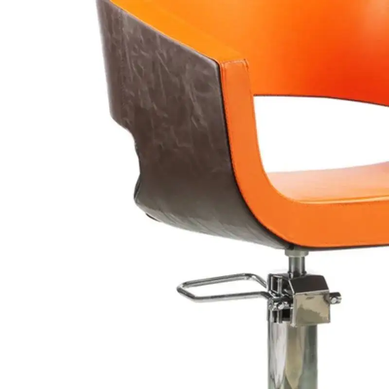 كرسي حلاق قابل للتعديل وشم عتيق كراسي حواجب للمنزل والمكتب تدليك جمالي على شكل بومة منتجات مكياج فاخرة لأريكة الحلاقين باللون الأحمر