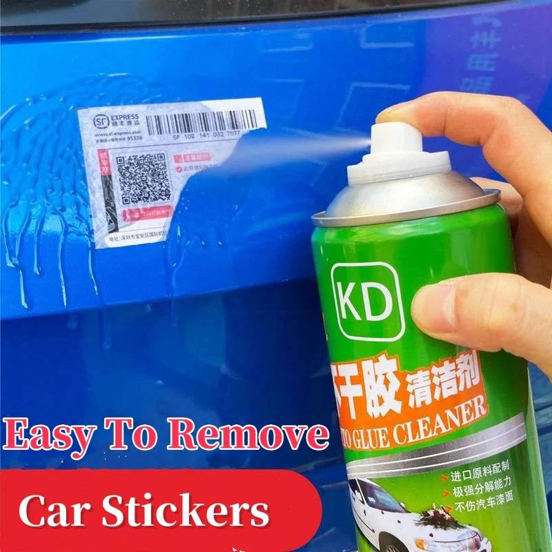 

400ML Auto Car Sticker Remover Sticky Residue RemoverFor Cars Safely Removes Stickers Labels Decals Residues Tape Cleaner