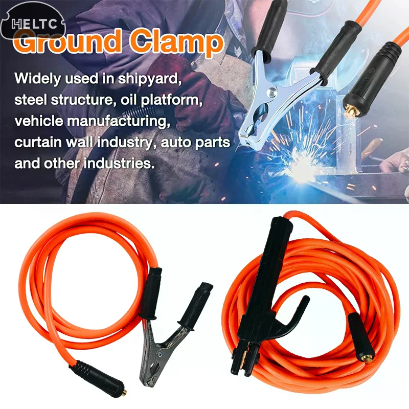 

300cm-10M Welding Wire Cable 300A welding cable 10 meters Heavy Duty Power Welding Tools Electrode Holder Brass Iron Welding