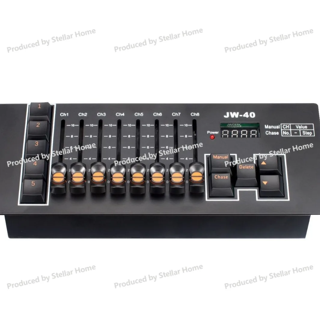 DMX512 Simple Small Console, Battery MINI Programmable Controller