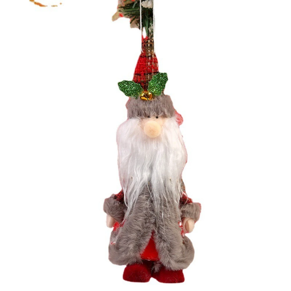 2pcs Christmas Tree Decor Hanging Christmas Ornaments Snowman Decoration Hanging Pendants Standing Old Man Reindeer Pendant