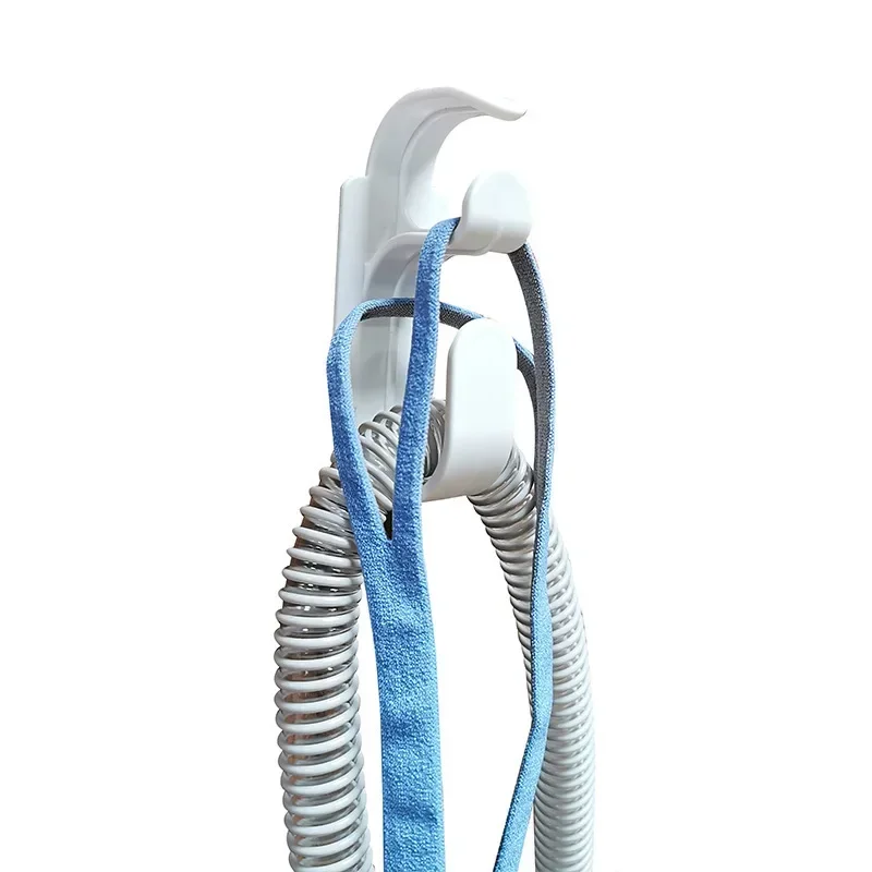 

Вешалка для шланга CPAP с функцией защиты от храпа. Крючок для маски CPAP и держатель для трубок. Органайзер для шланга CPAP. Уникайте спутывание шланга для улучшения сна.