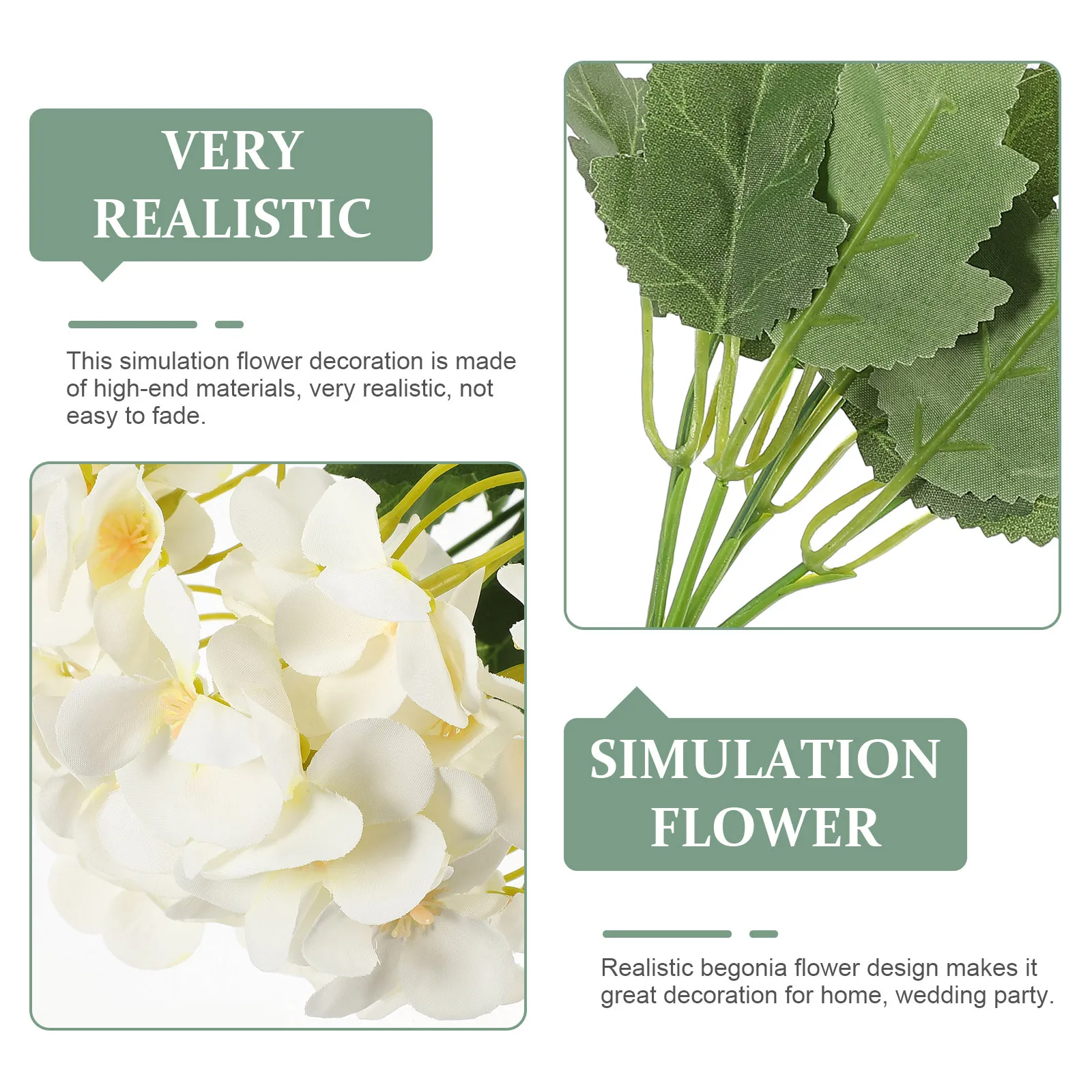 Имитация бегонии