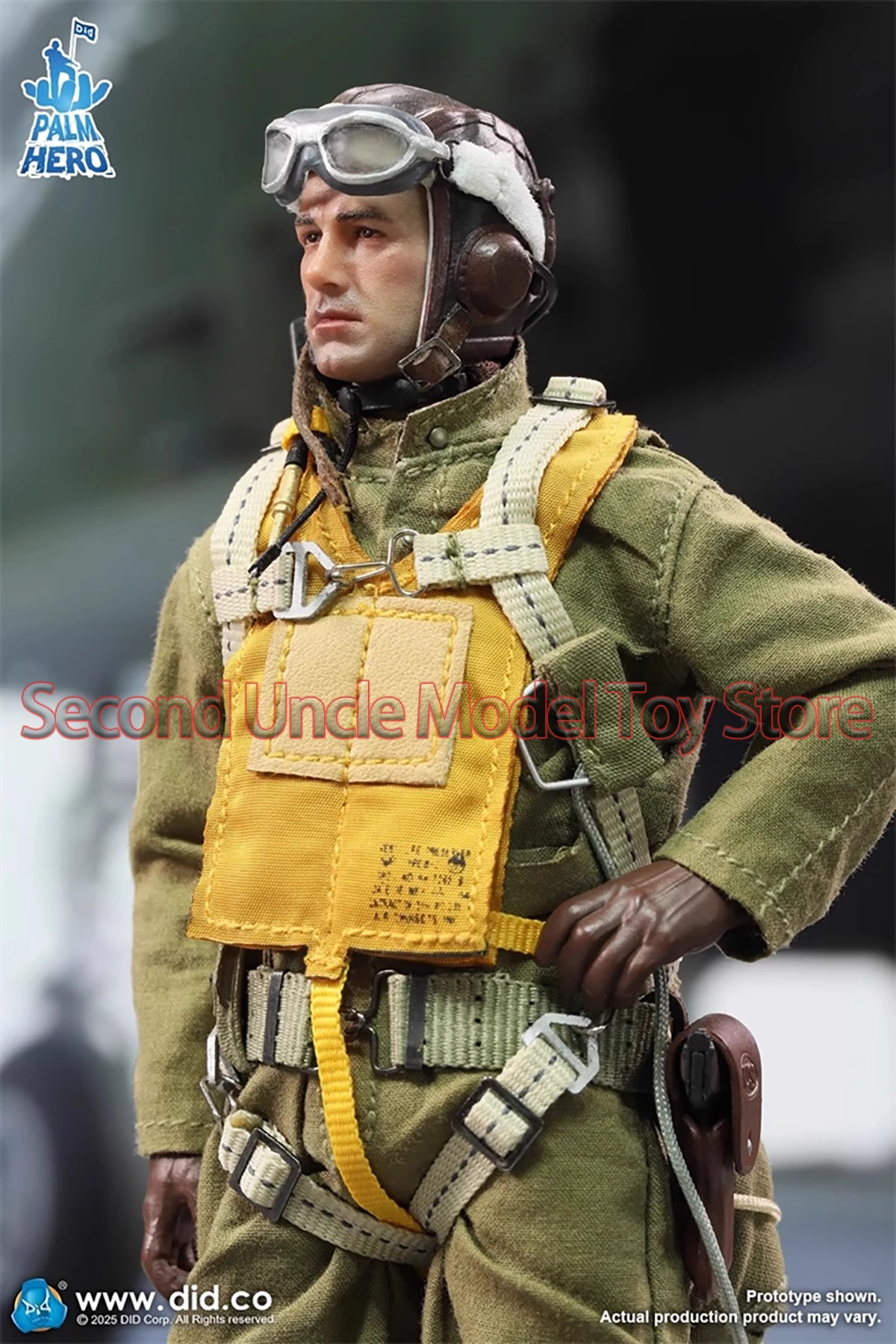 DID XA80032 1/12 مقياس الولايات المتحدة الجيش سلاح الجو الطيار الكابتن رالف مجموعة كاملة ل 6 بوصة عمل نموذج لجسم في الأوراق المالية