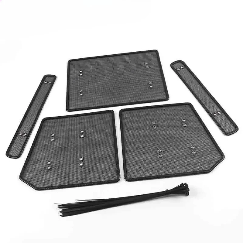 Stainless Steel Insect Screening Mesh Front Grille Net Cover for Toyota Land Cruiser Prado 150 2014 2015 2016 2017 Accessories
