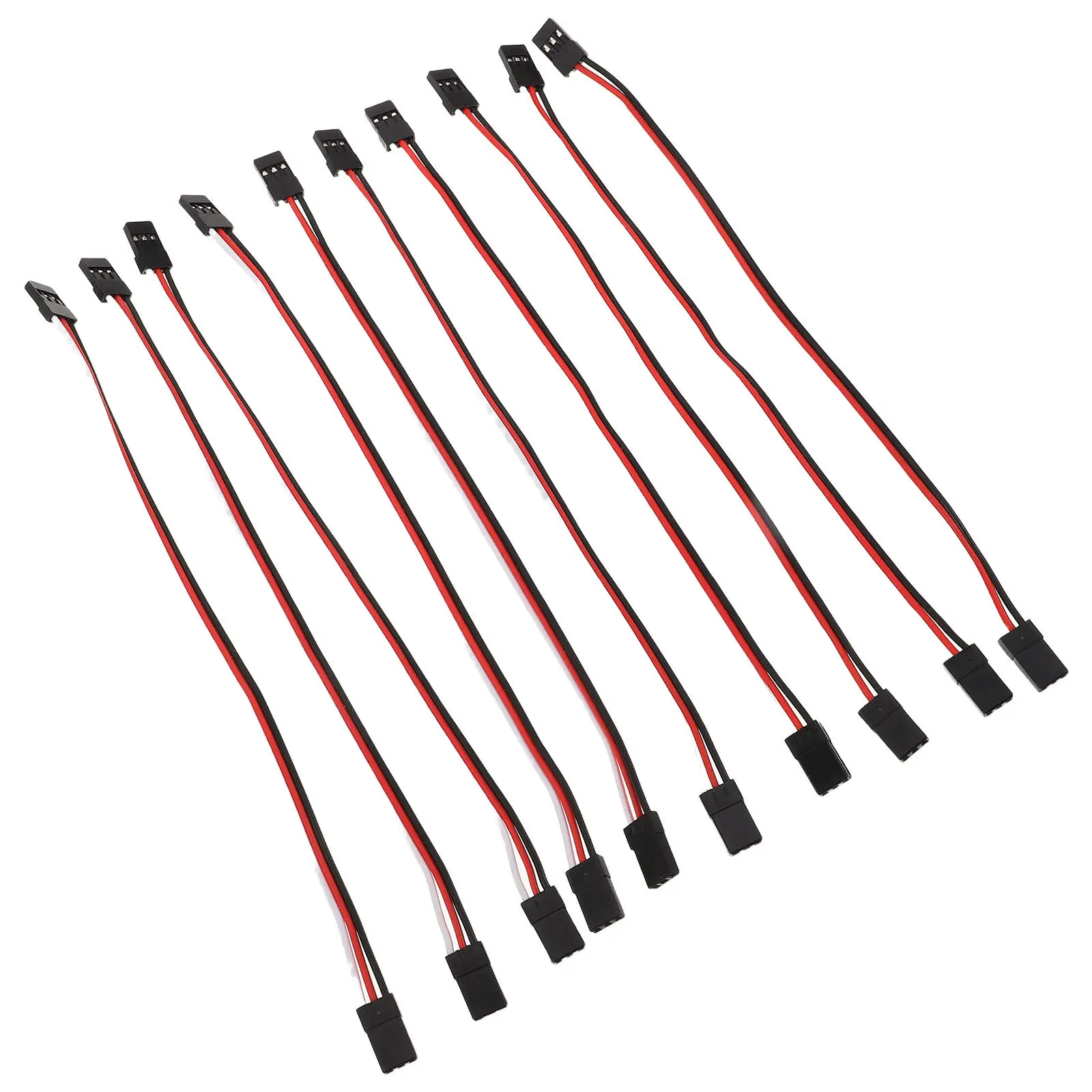 

10Pcs Servo Extension Cable 60 Core Flexible Wire for Rc Plane Aircraft Car Remote Control Connection Rc Extension Cord