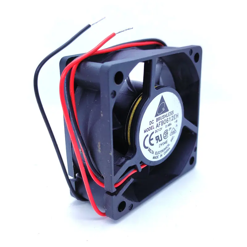 

Новый охлаждающий вентилятор AFB0612EH 60X60X25MM DC12V 0.48A 2 линии