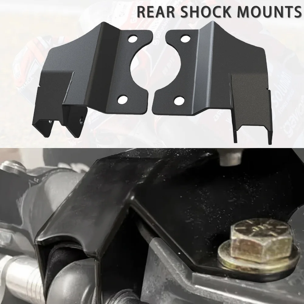 

For Can-Am Maverick X3 R RR Max r rr 2017-2023 2022 2021 2020 Motorcycle Accessories Rear Shock Mounts Support Stainless Steel