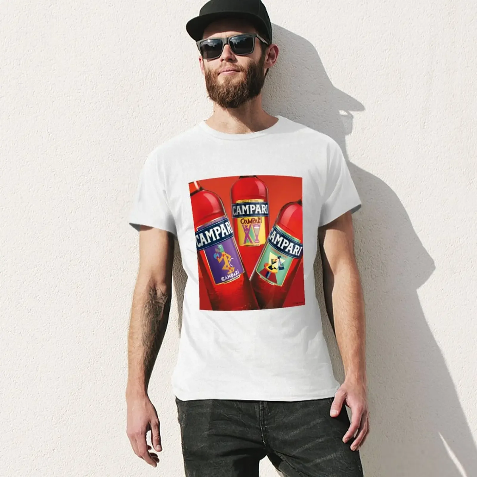 2015 Campari T-Shirt wesentliche T-Shirt billige Sachen Outfits für Männer