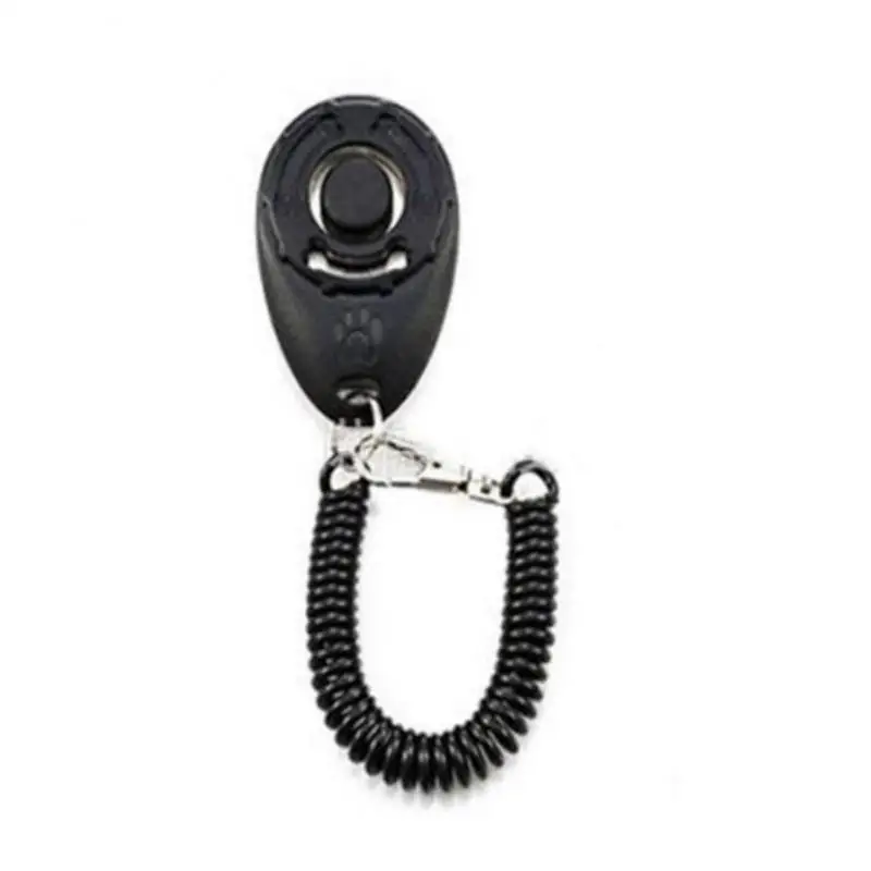 Pet Clicker Dog Training Whistle Pet Dog Training Sound Pet Dog Trainer Assistive Guide With Key Ring Dog Supplies Pet Products