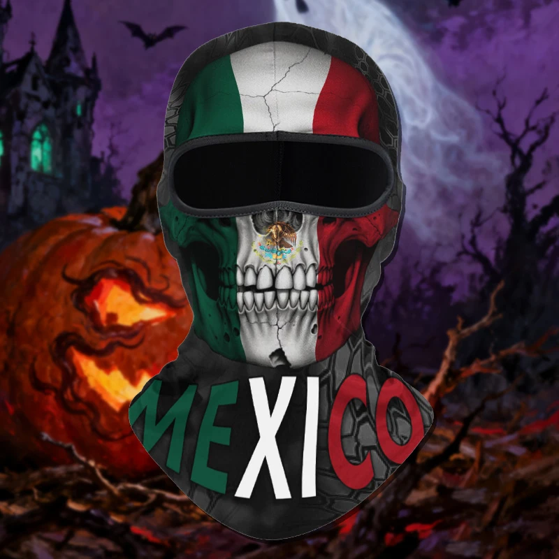 Musion بالاكلافا قناع يندبروف الغبار الشارع مضحك الهيكل العظمي شخصية دراجة نارية التزلج الصيد الرياضة في الهواء الطلق H