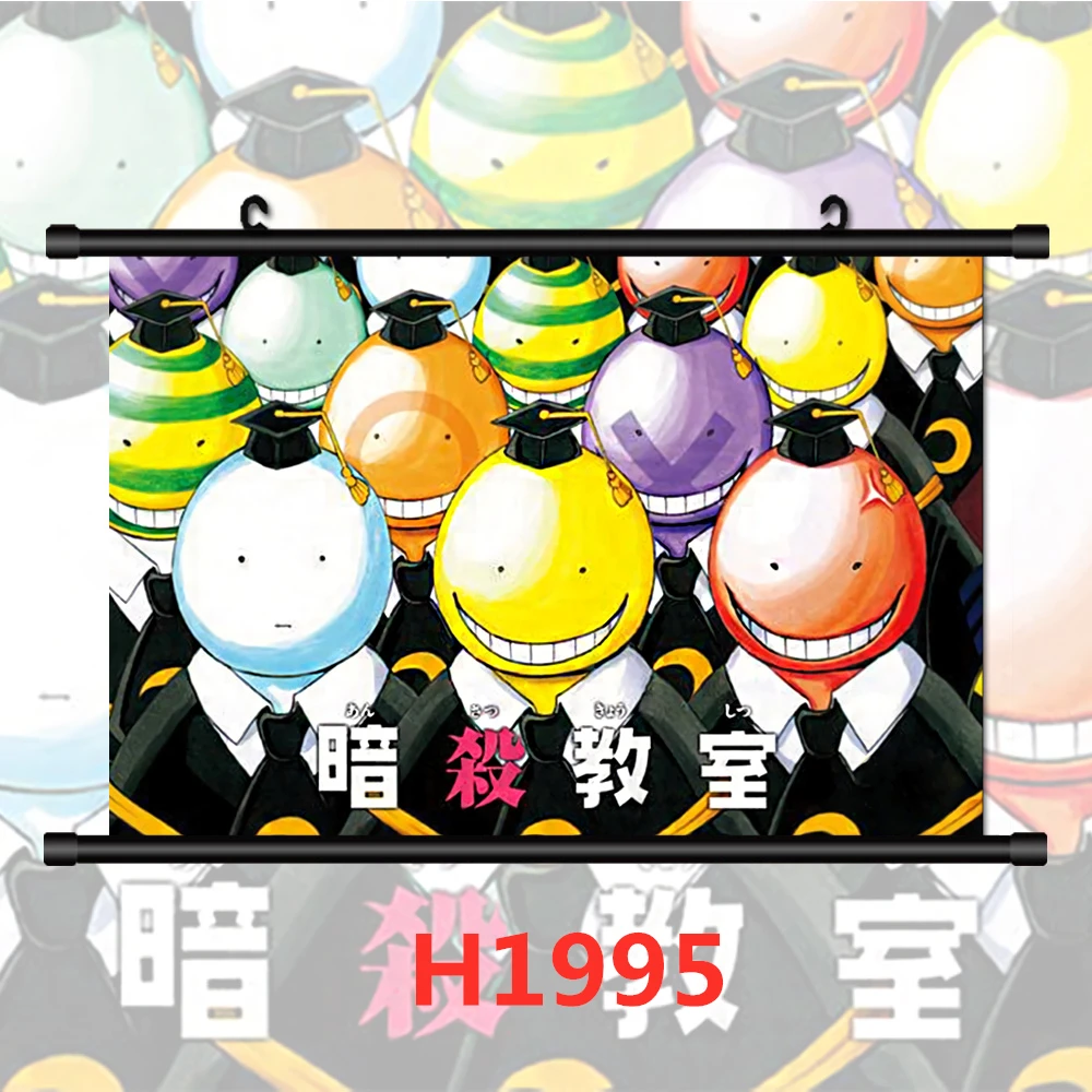 Assassination Classroom Koro-sensei Japan Anime Manga Posters Prints Canvas Painting Room Decor Picture for Bedroom Home Decor