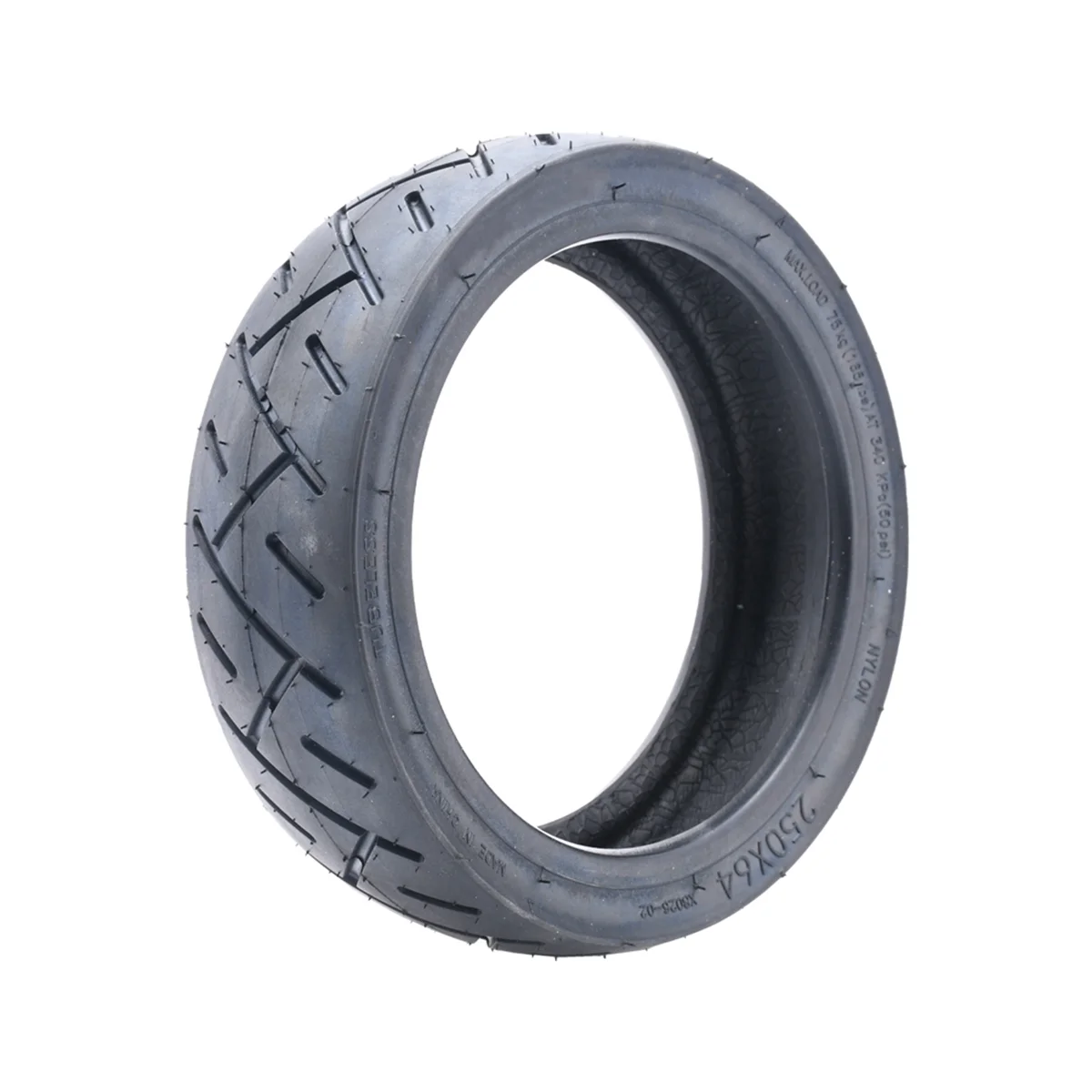 250x64 Tubeless Tire for Xiaomi Mi 4 Ultra Electric Scooter Vacuum Tires 250x64 Non-Slip Spare Wheels