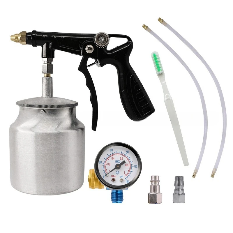 

Large Capacity Car Chassis Armor Spray Gun Latex Paint Spray Gun 750/1000ml Multi-Purpose Paint Sprayer for Efficient Coating