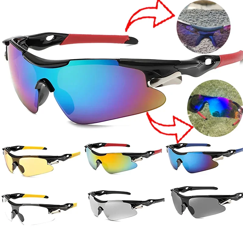 1PC Popular Polarized Cycling Sunglasses High Quality Universal Men Women Couple Outdoor Sports Hiking Running Eyewear Glasses