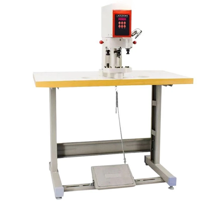 New buckle machine Three-head semi-automatic buckle machine, fully automatic plastic four-in-one  corn  electric