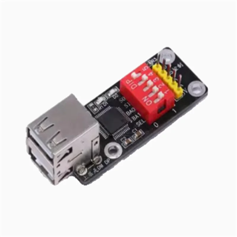 

Keyboard mouse scanner gun to serial port hid to serial port module ch9350 module KVM extension synchronizer