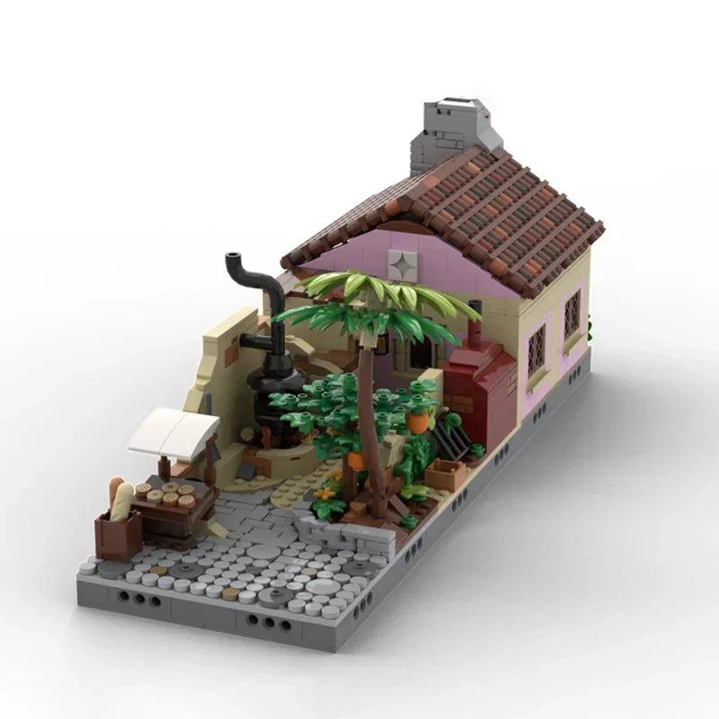 Piraten Model Moc Bouwstenen Bak Huis Technisch Straatbeeld Bakstenen Diy Assemblage Constructie Speelgoed Vakantiegeschenken