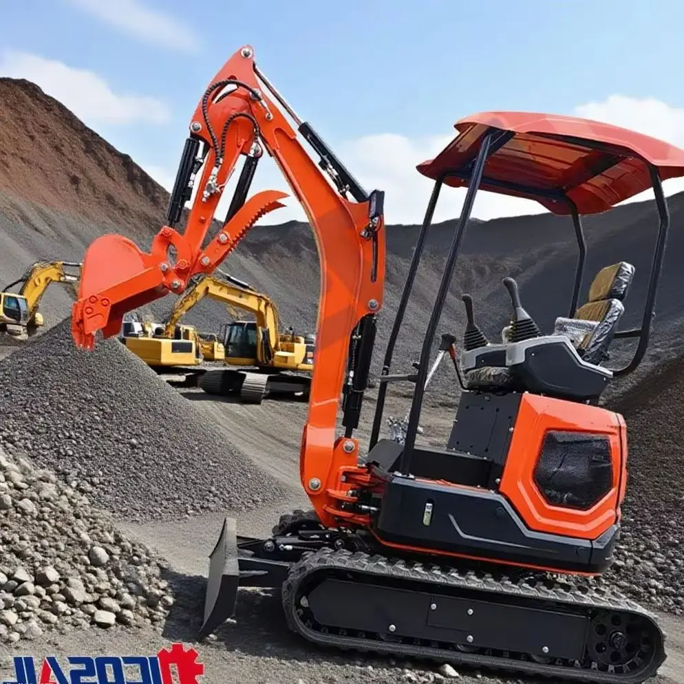 

Newly designed cheapest earthmoving machinery new small mini tractor backhoe loader excavator