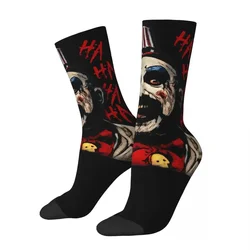 Vintage Captain Spaulding Men's Compression Socks Unisex House Of 1000 Corpses Horror Movie Harajuku Pattern Printed Crew Sock