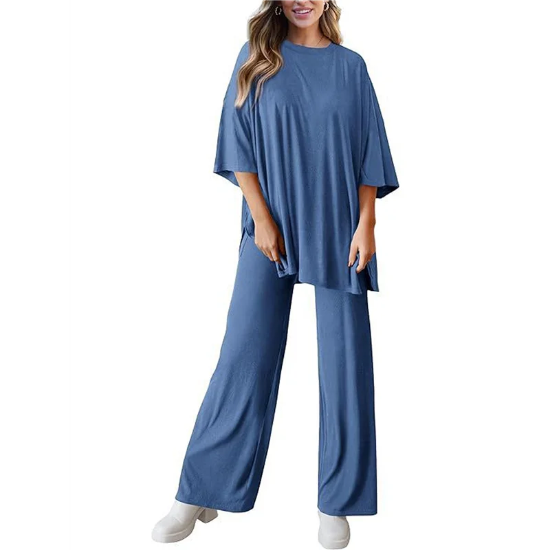 

НОВИНКА-женский модный повседневный костюм из двух предметов, одежда для путешествий и отпуска