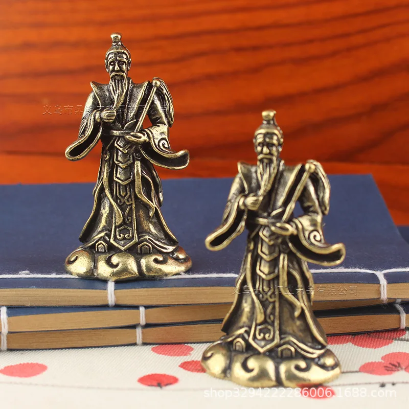 

Латунь Taibaijin Star Auspicious Star High Shine Креативный чай для домашних животных Чайная церемония Офисный рабочий стол Украшение гостиной Чистая медь