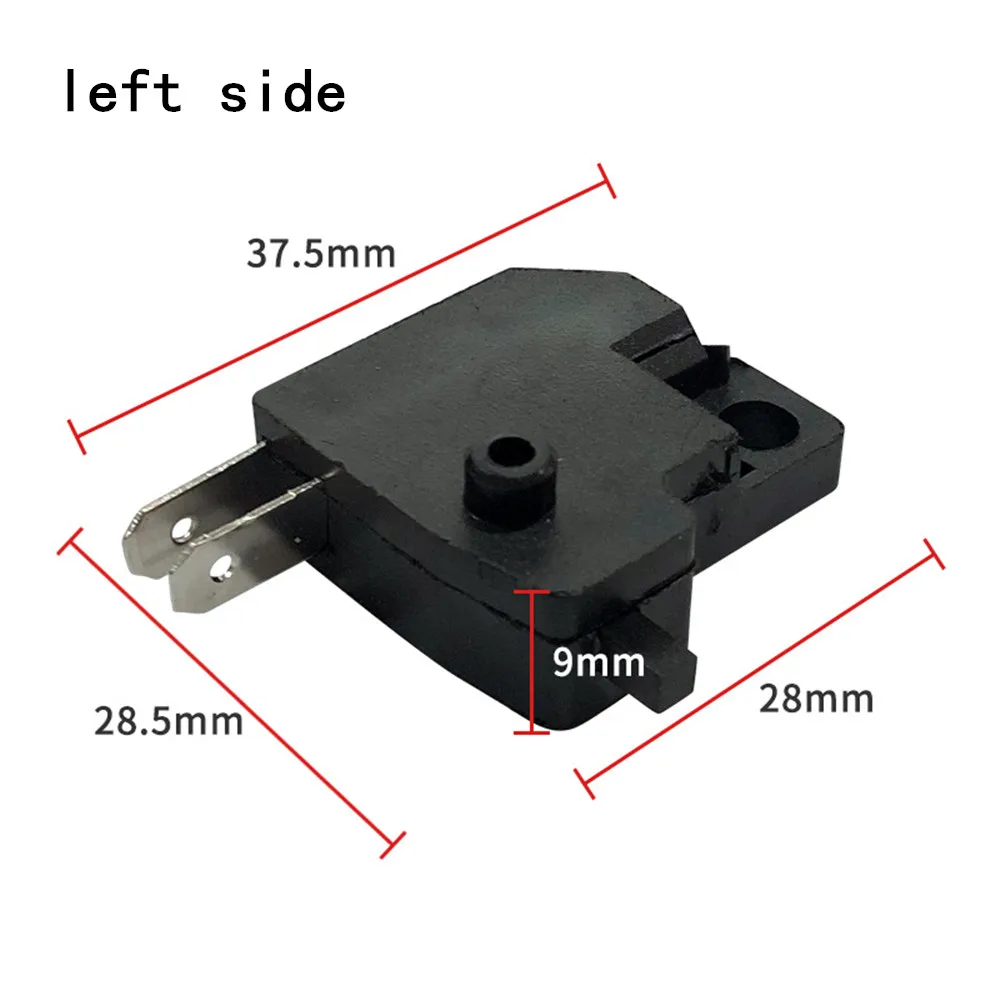 Motorcycle Universal Black Front Brake Stop Light Switch for Honda CBR600 VFR800 for Suzuki for Kawasaki Most Models