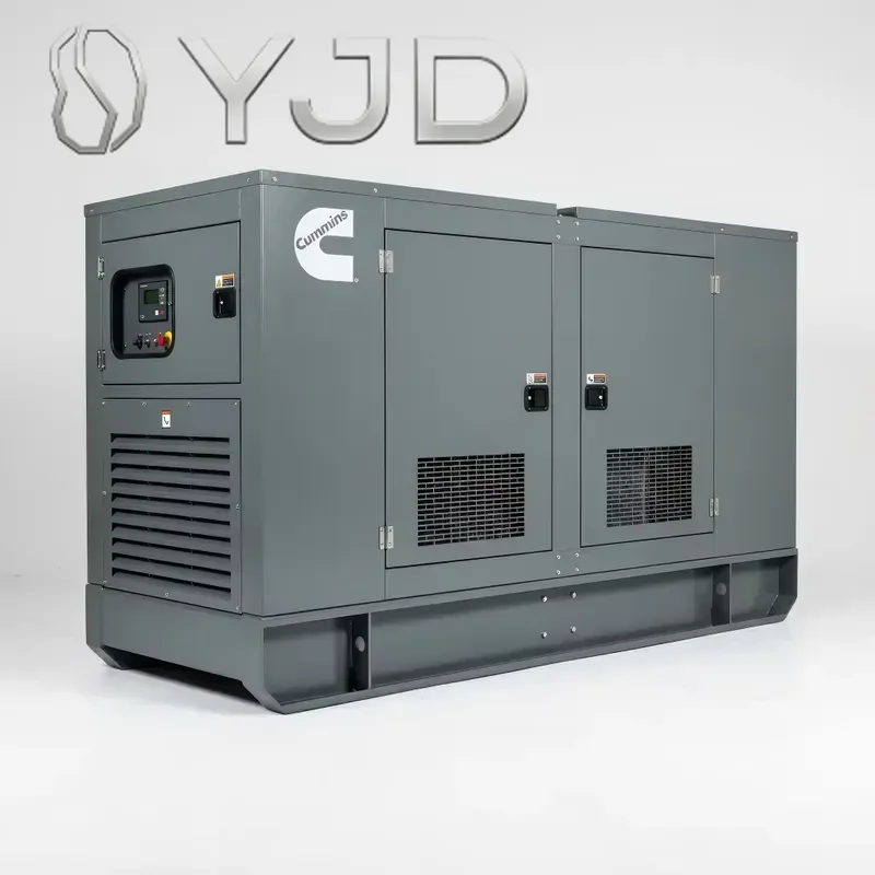 CE 60kW 80kW 100kva Silent Soundproof Marine Generator Set with Remote Start Single Phase 1500rpm