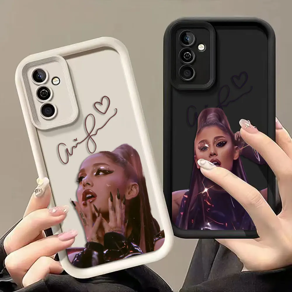 A-Ariana G-Grande Singer Phone Case For Samsung Galaxy S26 S25 S24 S23 S22 S21 FE S20 ULTRA PLUS TPU Case Funda Capa Shell Cover