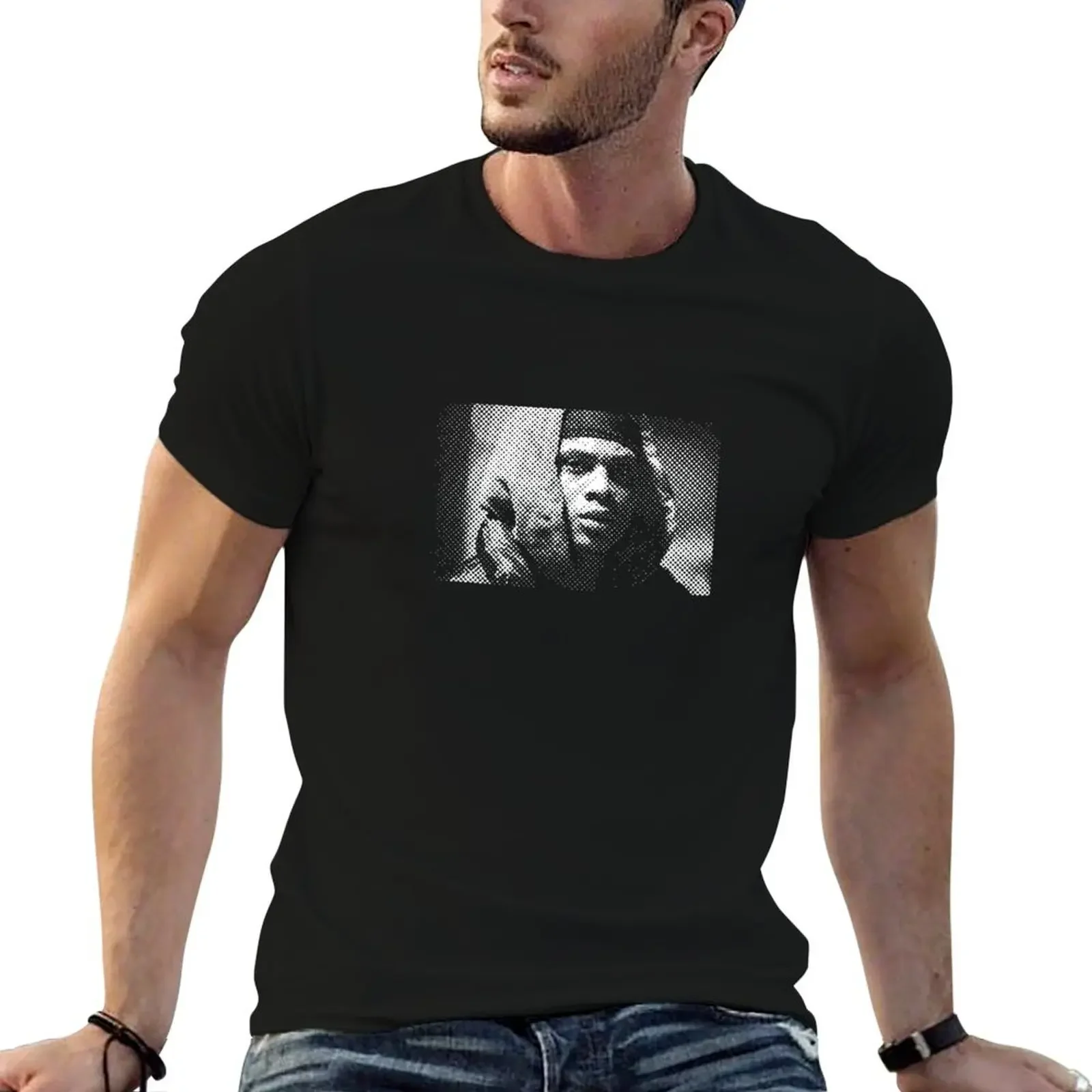 Bodie Broadus (The Wire) T-Shirt vintage clothes oversized aesthetic clothes vintage t shirts slim fit t shirts for men